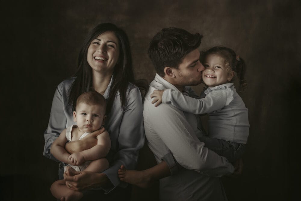Fotografa di famiglia a Roma - un bambino sorridente, momenti veri - Mara Fantini