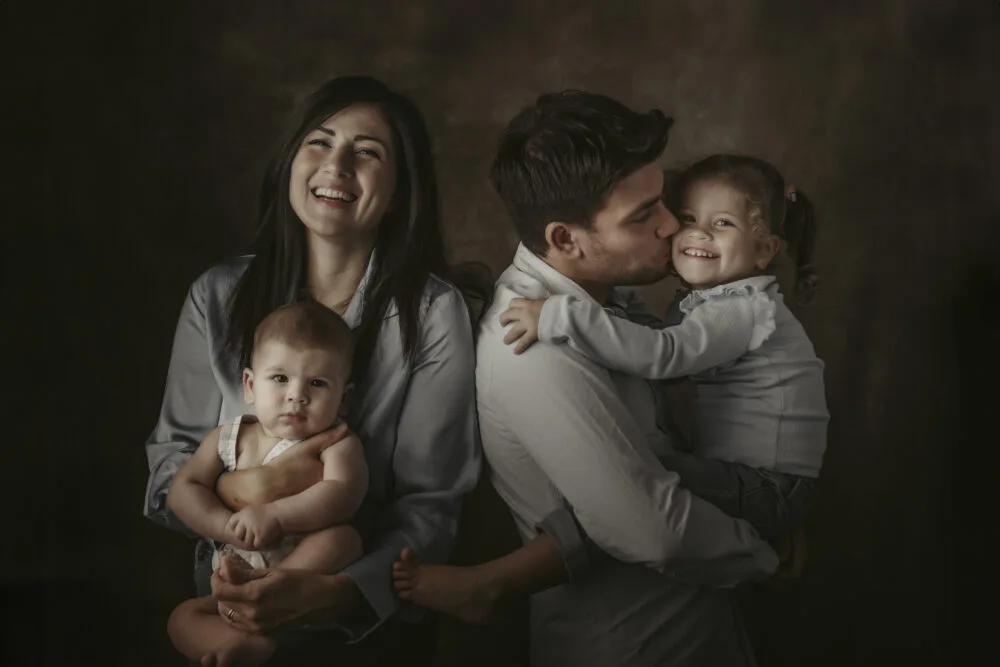 Fotografa di famiglia a Roma - un bambino sorridente, momenti veri - Mara Fantini