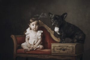 Fotografa di baby a Roma - momenti veri con amici a 4 zampe- Mara Fantini