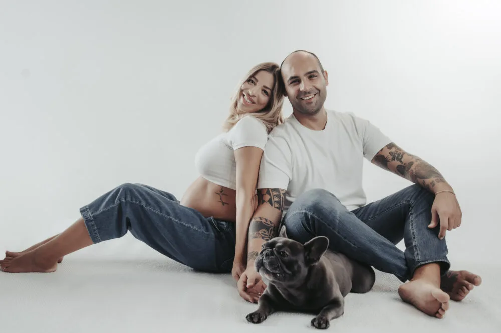 Fotografa di famiglia a Roma - anche i cani di famiglia nei momenti veri - Mara Fantini